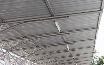 installing Ambleston metal roofing